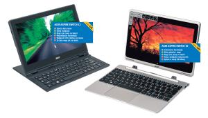 Acer Aspire Switch 10 i Acer Aspire Switch 12 - laptopy hybrydowe z Core M
