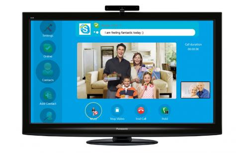 Skype w telewizorach Panasonic