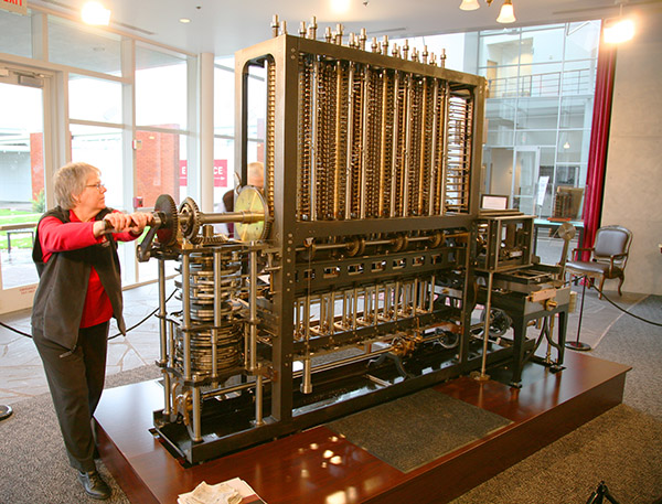 Replika maszyny różnicowej Babbage'a