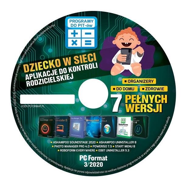 Okładka płyty dołączonej do PC Formatu nr 3/2020