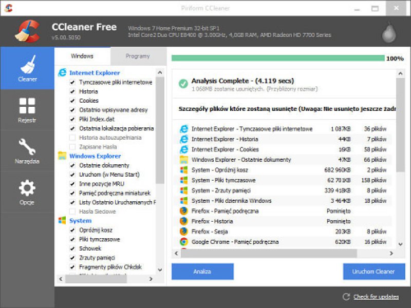 Free download ccleaner for windows xp 32 bit - Force download ccleaner windows 10 64 bit juegos gratis