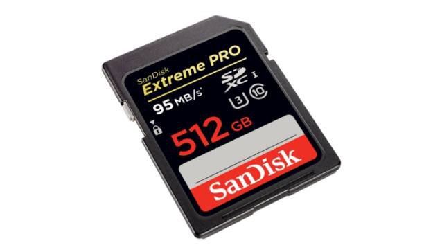 SanDisk Extreme PRO SDX - karta SD o 512 GB