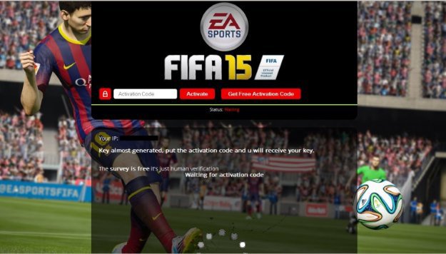 Uważajcie na pirackie wersje gry FIFA 15 