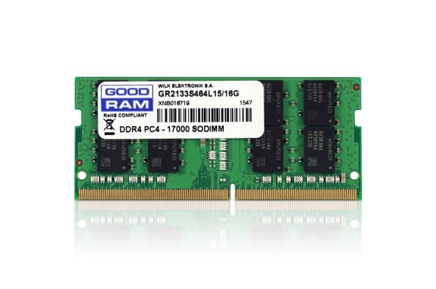 Goodram DDR4 SODIMM 16 GB do notebooków