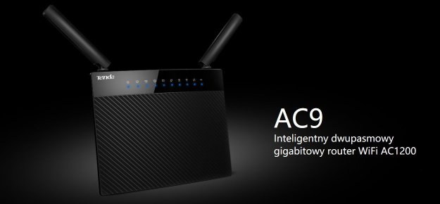 Tenda AC9 – dwupasmowy, gigabitowy router