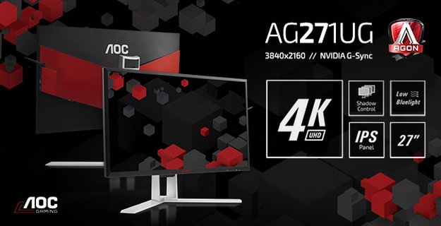 Monitor 4K z G-SYNC od AOC