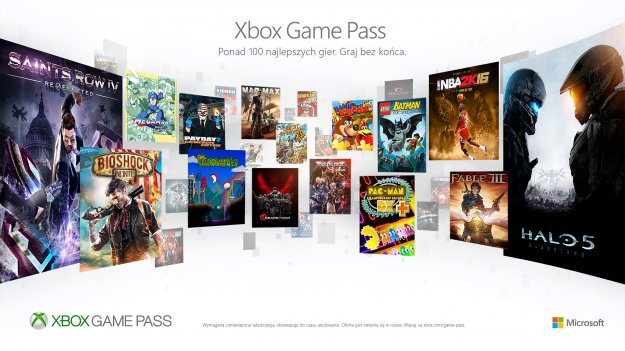 Xbox Game Pass - ponad 100 gier w cenie 39,99 zł