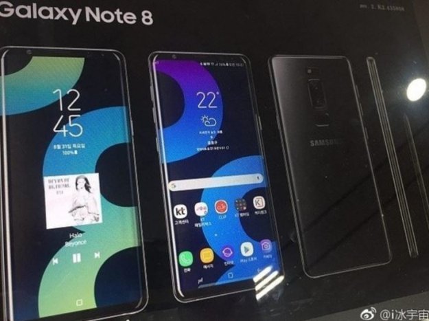 Czy tak wygląda Galaxy Note 8?