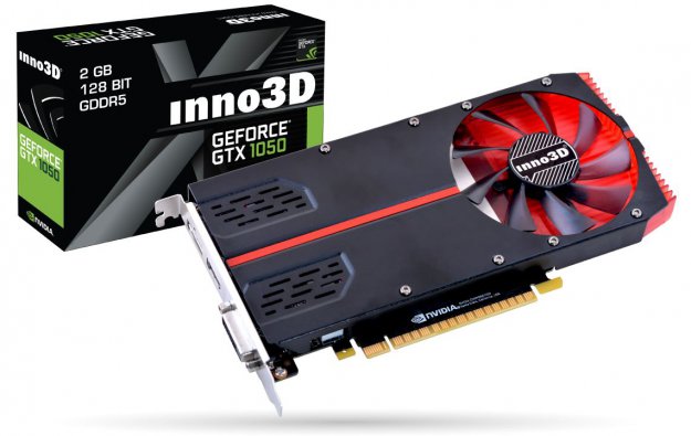 Inno3D: kompaktowe chłodzenie GeForce GTX 1050