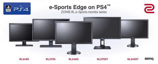 e-Sportowe monitory z licencją dla PlayStation 4