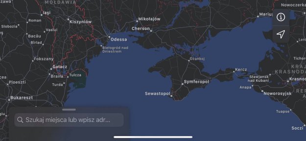 Apple uznaje Krym za terytorium rosyjskie