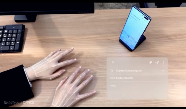 Samsung zaprezentuje na CES wirtualną klawiaturę 