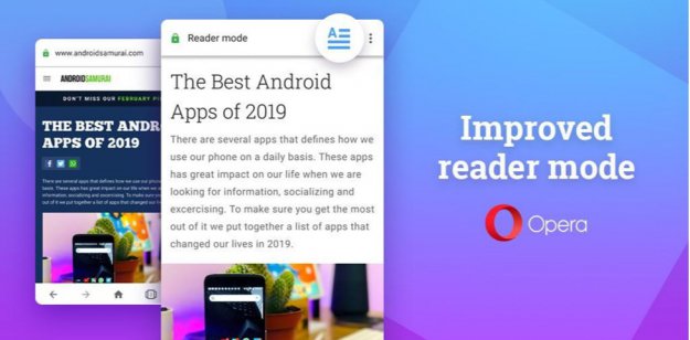 Opera poprawia tryb czytania w nowej wersji przeglądarki