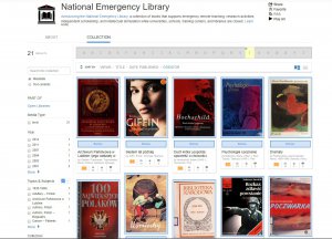 National Emergency Library udostępnia 1,4 mln książek