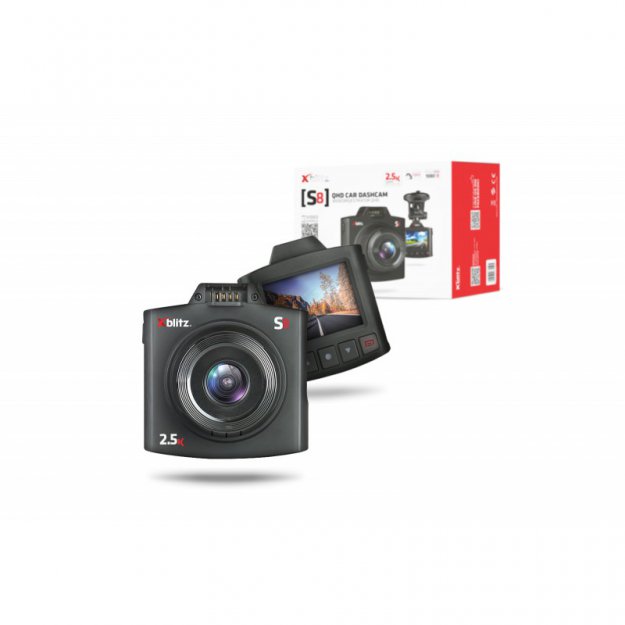 Test wideorejestratora xBlitz S8