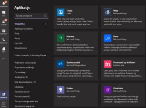 Nowe funkcje Teams 