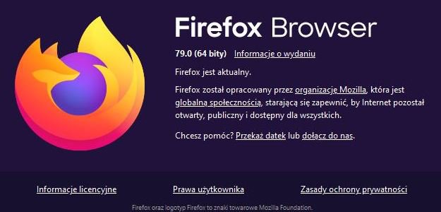 Firefox 79: zmiany tylko pod maską