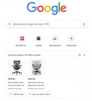 Chrome: czy na nowej karcie będą reklamy?