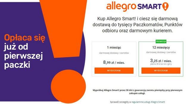 Allegro obniża ceny