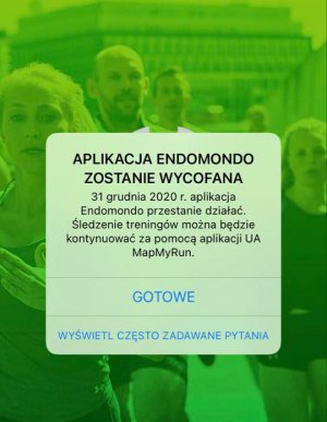 Ostatnie godziny z Endomondo