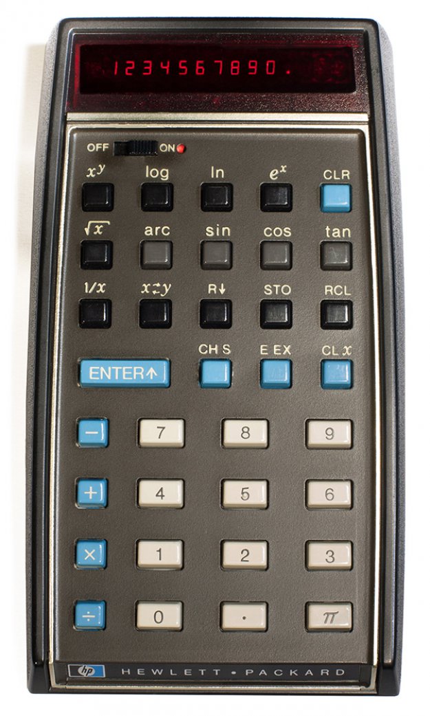 Pierwszy kalkulator naukowy HP-35