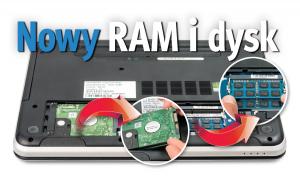 Nowy RAM i dysk