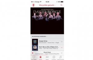 Test aplikacji mobilnej Apple Music