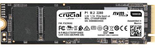 Test dysku Crucial P1 NVMe SSD 1 TB