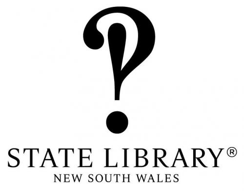 Logo biblioteki stanowej z Australii
