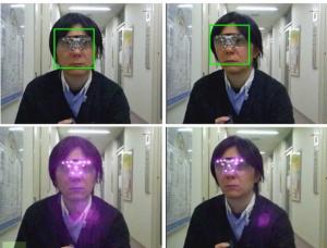 Urządzenie uniemożliwiające rozpoznanie twarzy