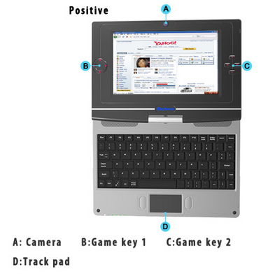Skytone Alpha 680 netbook z Androidem