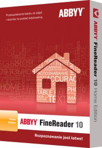 Jest już nowa wersja ABBYY FineReader 10 Home Edition