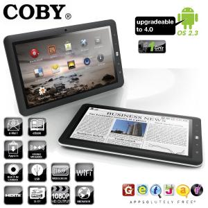 Tablet Coby Kyros z wbudowanym modemem 3G