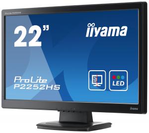 iiyama P2252HS - monitor z powłoką ze wzmocnionego szkła