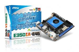 E350IA-E45 - domowa platforma multimedialna od MSI