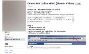 Cyberprzestępcy wykorzystują śmierć Osamy Bin Ladena