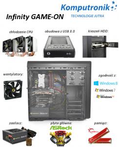 Nowa seria komputerów Infinity Game-ON