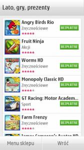 20 darmowych gier dla nabywców Nokii z Symbianem^3