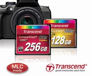Transcend CF 800x - pojemne karty pamięci