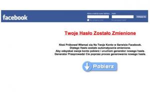 Atak na polskich użytkowników Facebooka