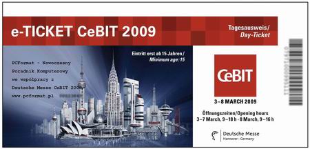 eticket PC Format na Cebit 2009