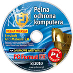 Dodatkowa płyta PC Format 08/2010