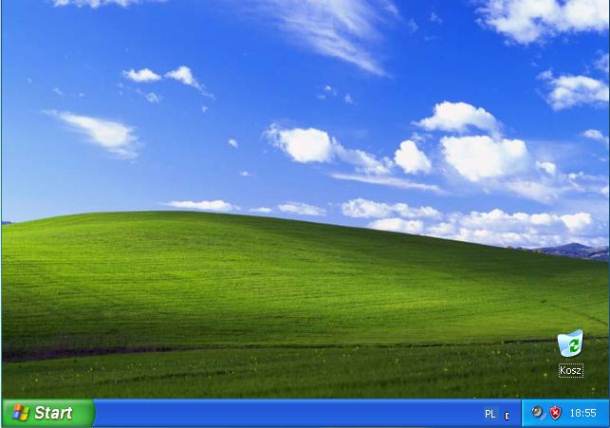Kultowa tapeta Windows XP