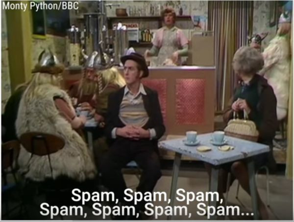 Monty Python spam