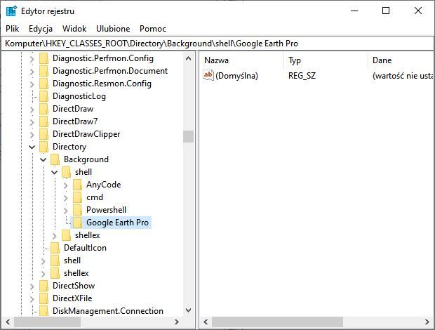 Windows 10 - nowa aplikacja w menu kontekstowym Pulpitu
