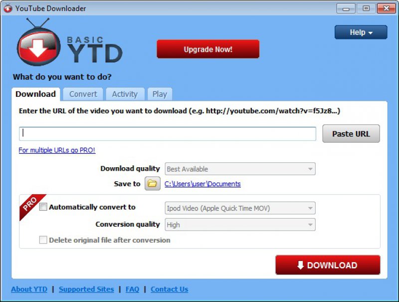 download youtube pc free
