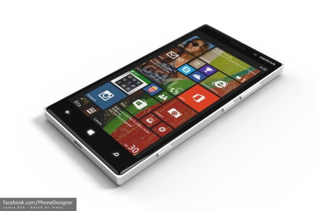 Nokia Lumia 830 na grafikach koncepcyjnych