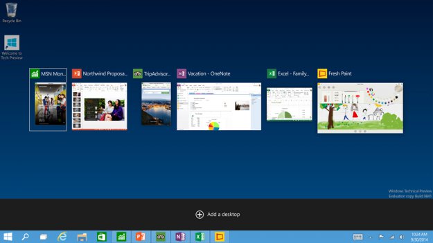 Windows 10 - pierwsze spojrzenie