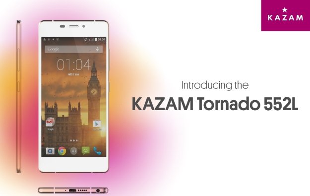 Tornado 552L – smukły smartfon marki KAZAM
