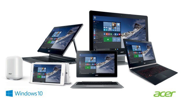 Darmową aktualizacja Windowsa w urządzeniach Acer